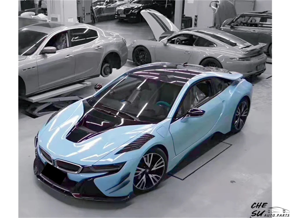 

Suitable for BMW I8 Upgrade EB Style Carbon Fiber Body Kit, High-quality Small Surround Lightweight Car Kit