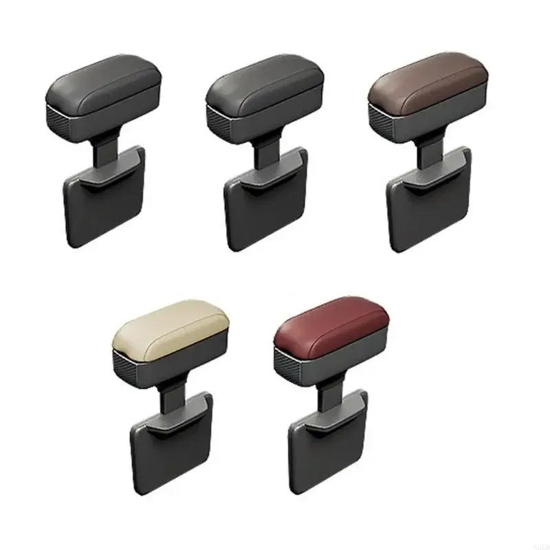 

Ergonomic Vehicle Armrest Pad With Shock Absorption Memory And In Cup Holders For Cars SUVs Quick