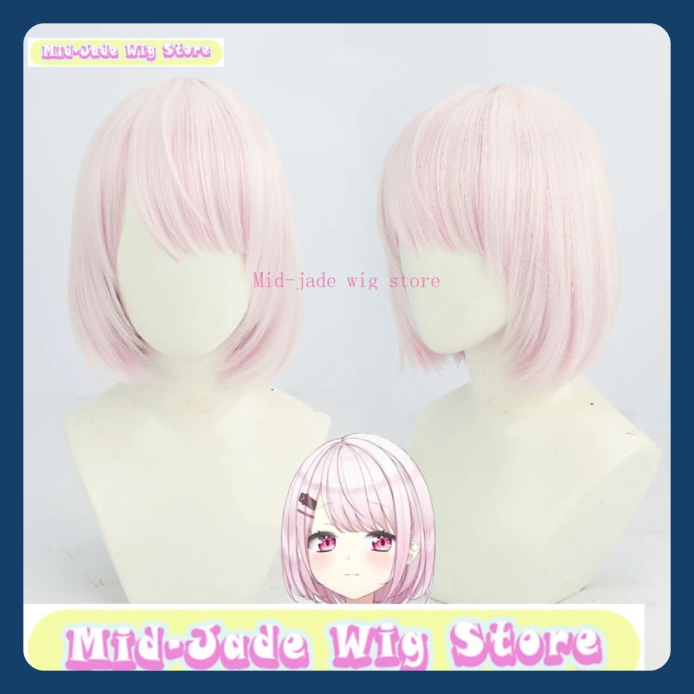 Parrucca Mid-jade StoreShiina Yuika Parrucca Cosplay Gioco Anime Gioco di ruolo Halloween Party Costume Puntelli Capelli sintetici