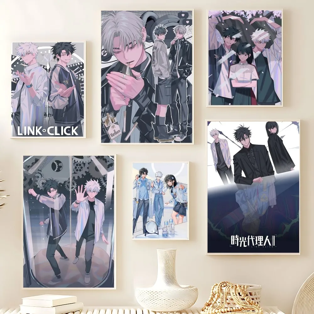 Link Click Anime Poster Bild Leinwand Malerei Wand Kunst Home Dekoration Druck für Wohnzimmer Dekor