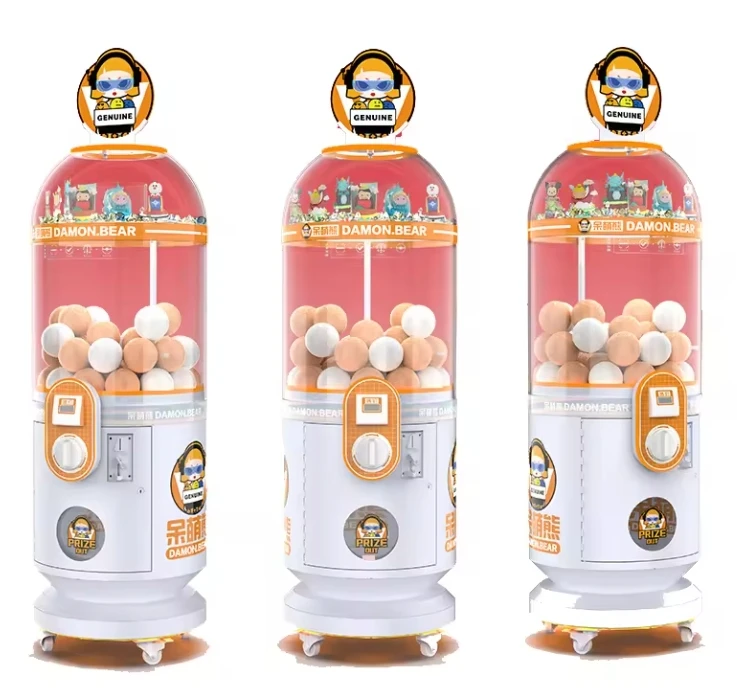 

Coin Operated Customized Mini Kids Toy Capsule Egg Twister Vending Machine 110/220V Multi-Player