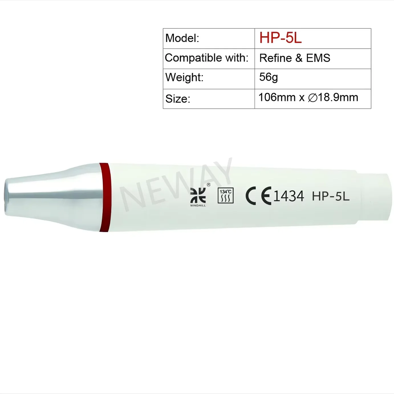 N Best LED Ultrasonics Scalers Handpiece Detachables  Ultrasonics Handpiece HP-5L / HP-3H /HP-1 /HP-6L with Light