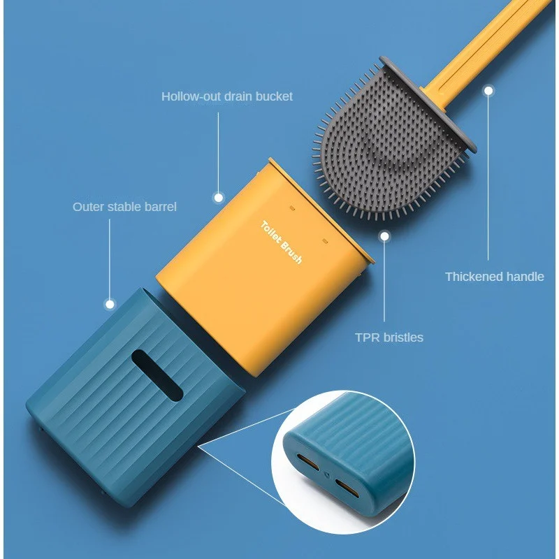 걸기 쉬운 변기 브러시, 혁신적인 디자인, 효율적인 프리미엄 하이 퀄리티, 럭셔리 다목적 브러시, 변기 브러시 건강