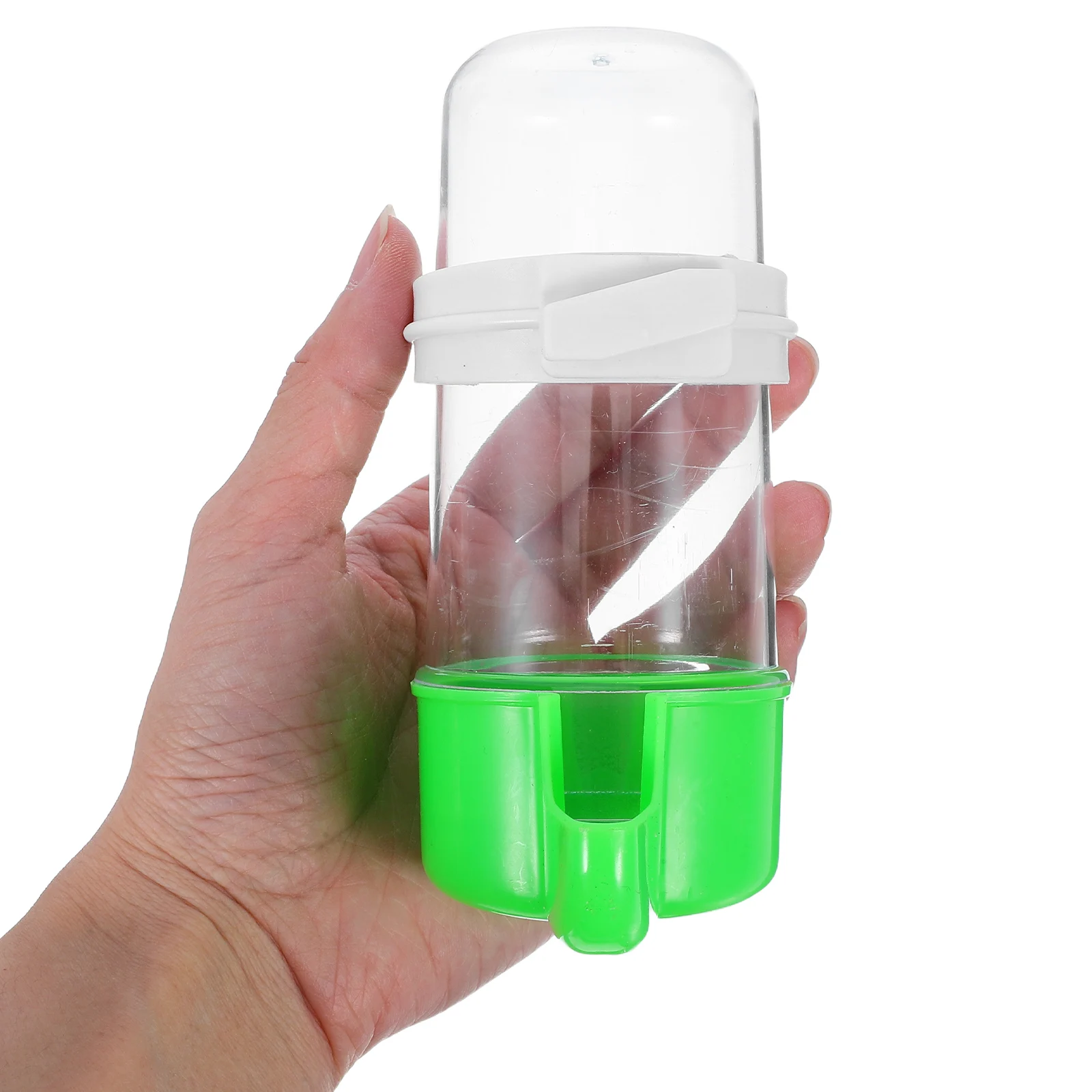 

3 Pcs Parrot Automatic Water Feeder Bird for Small Birds Canary Dispenser Cage Kit Plastic Bowl