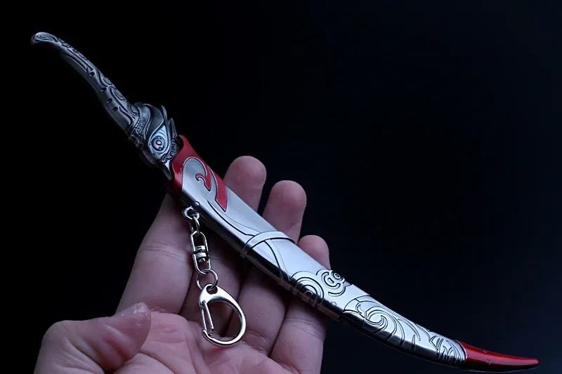 Accessoires de cosplay Hua Cheng Tian Guan Ci Fu, épée Hua Cheng, armes pour Halloween, porte-clés de fête de Noël, spectacles d'anime