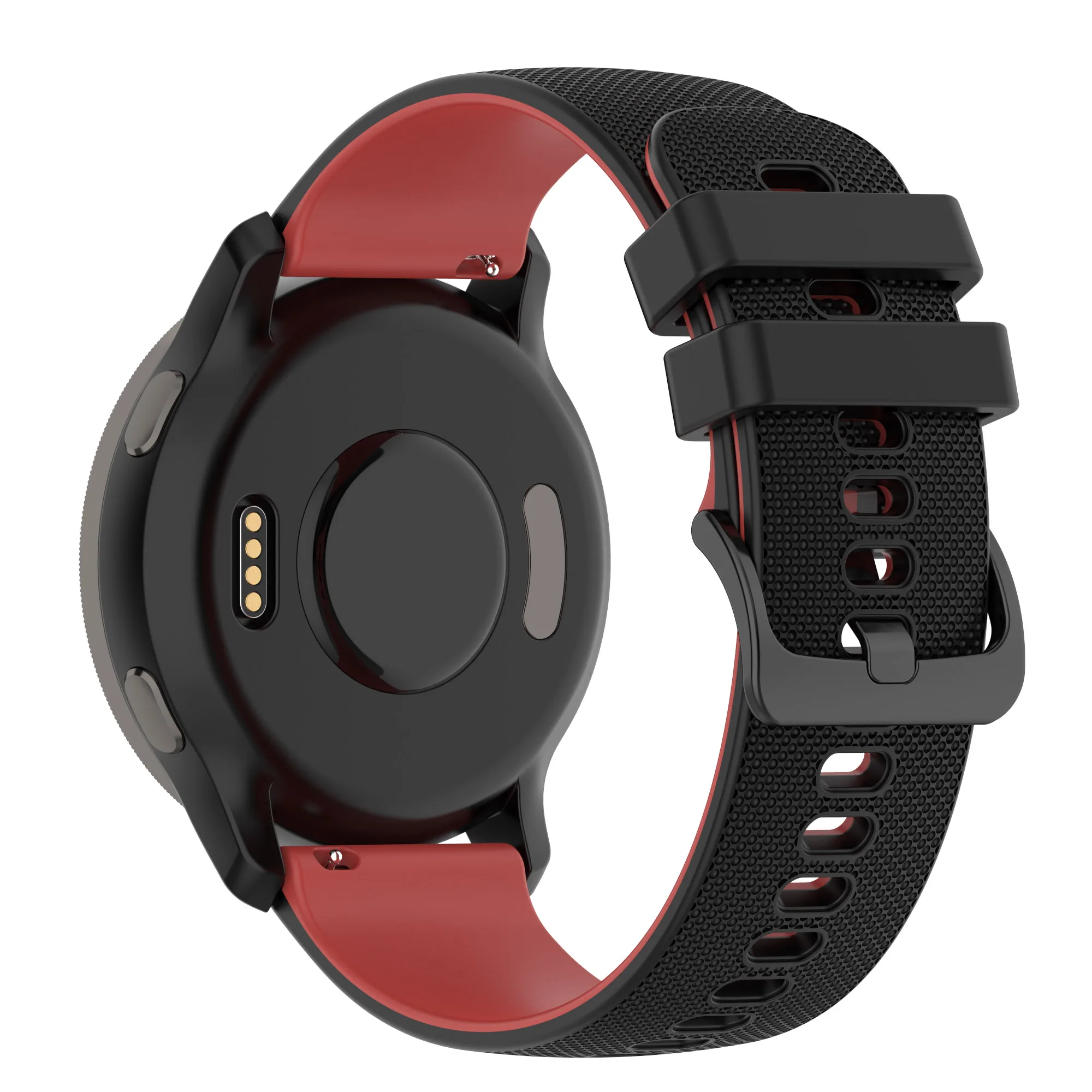 สีสันสายนาฬิกาข้อมือสำหรับ Garmin Forerunner 255 245 645 158 55/Venu 2/2 Plus/Vivoactive 4สร้อยข้อมือซิลิโคนสายรัดข้อมือ Correa