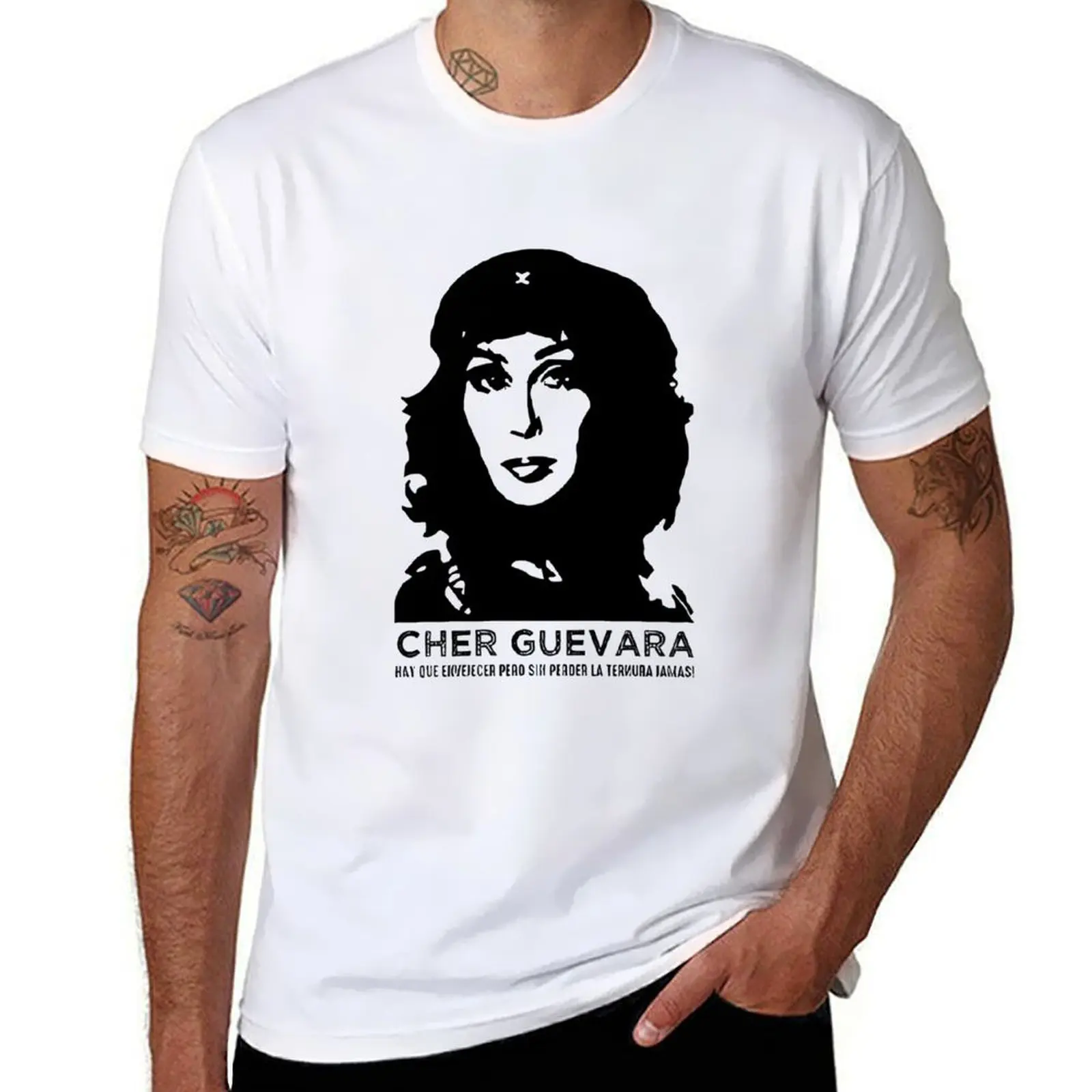 

Cher Guevara Clarice Lispector T-Shirt t shirts for man graphic funny man t shirt designer T-Shirt