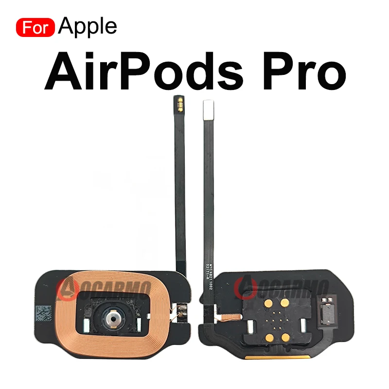 Replacement Parts For Apple AirPods Pro Earphone Battery Compartment Wireless Charging Coil Module Flex Cable