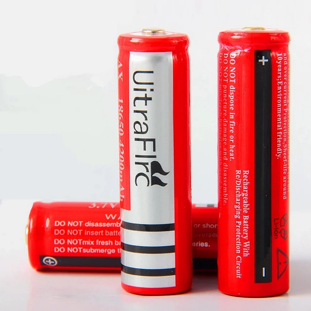 ترقية حديثا 2026 جديد 3.7 فولت 6800 مللي أمبير بطارية ليثيوم 18650 قابلة للشحن لبطارية مصباح ليد جيب بطارية ليثيوم
