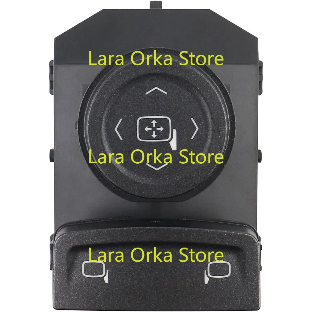 Mirror Control Switch Assembly Compatible with 2014-2019 GMC Sierra, Chevy Silverado, Replaces 84643952 23154700 22754405
