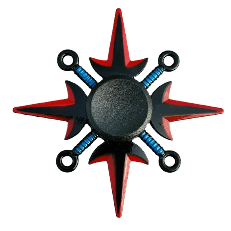 Fidget Decompression Toy Alloy Fingertip Spinner Anti-stress Funny Anime Cartoon Toys Hand Spinner For Kids Adults