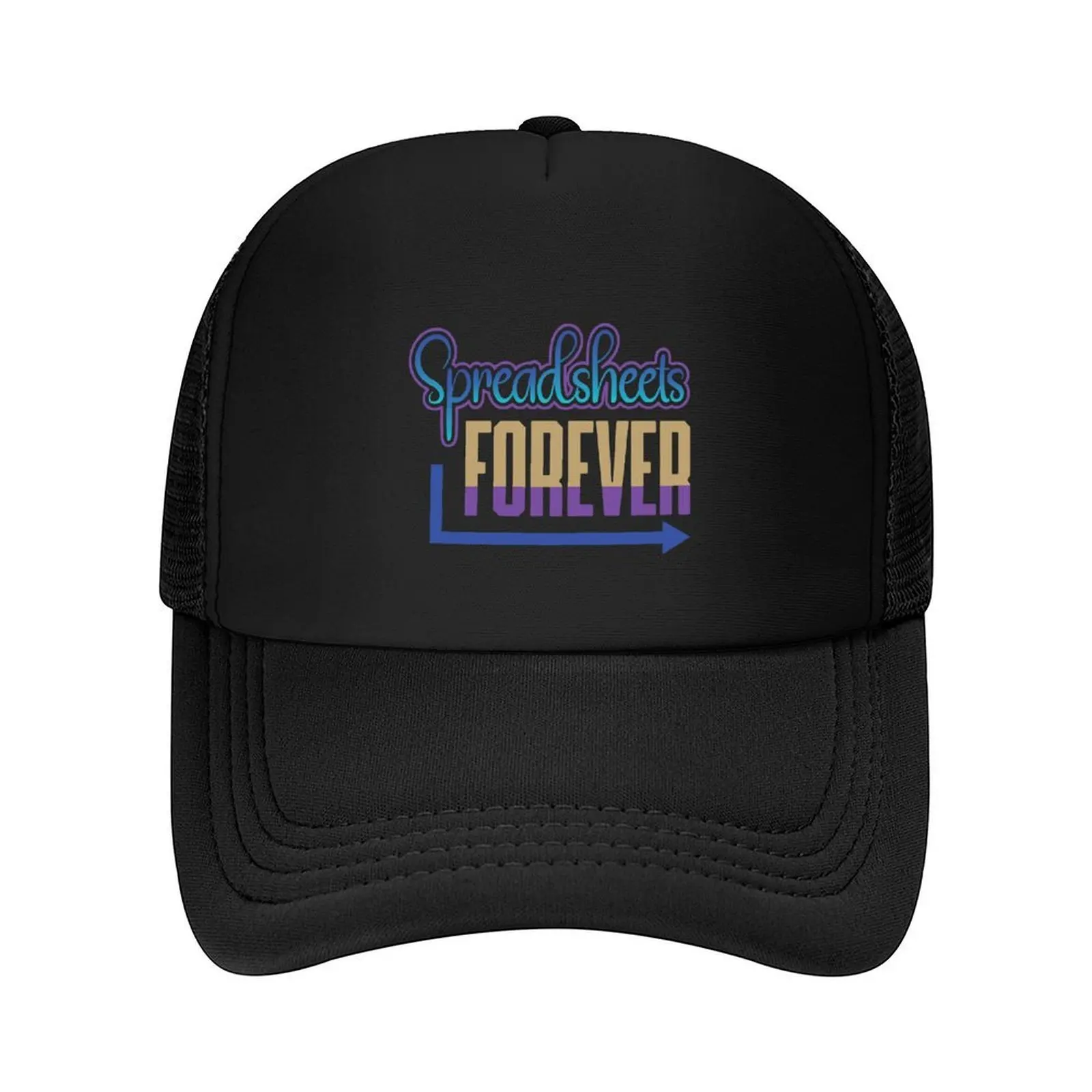 

Accounting professional saying Spreadsheets forever Baseball Cap Golf Hat New In Hat Designer Hat Men Luxury Brand Women's