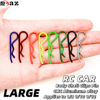 RCXAZ RC Car Lager Body Shell Clip Pin Buckle 1/5 1/10 for Traxxas Hsp Redcat Rc4wd Tamiya Axial SCX10 D90 Hpi RC Car Parts Accs