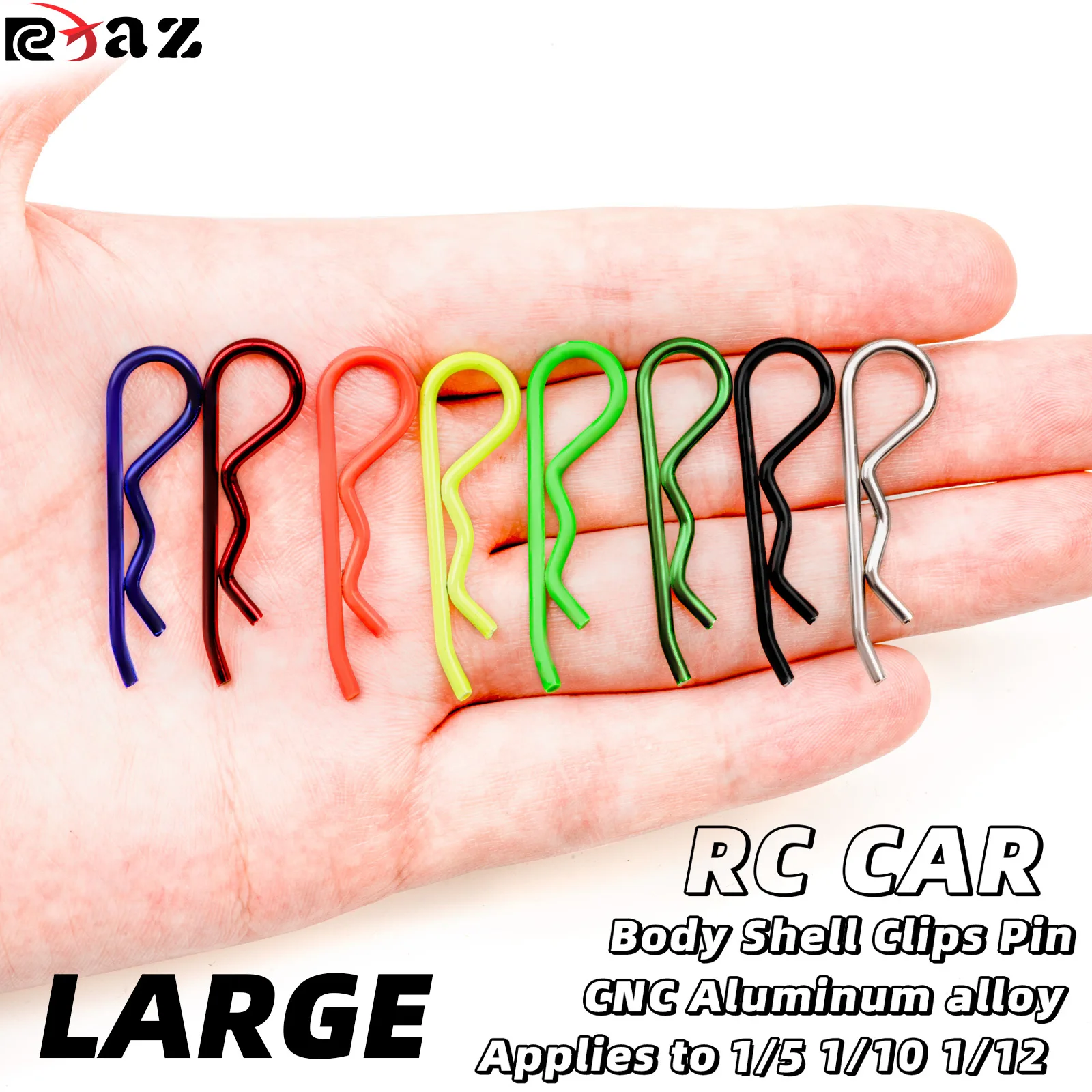 RCXAZ RC Car Lager Body Shell Clip Pin Buckle 1/5 1/10 for Traxxas Hsp Redcat Rc4wd Tamiya Axial SCX10 D90 Hpi RC Car Parts Accs