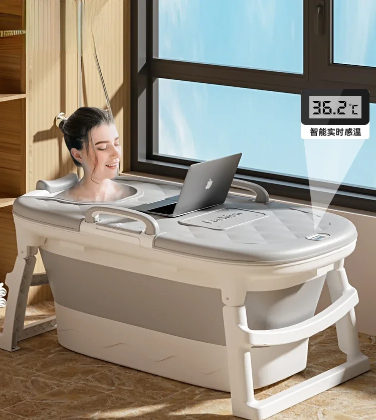 

Bath tub adult full body bath bucket folding bucket winter children's bathtub household adult bucket thickened