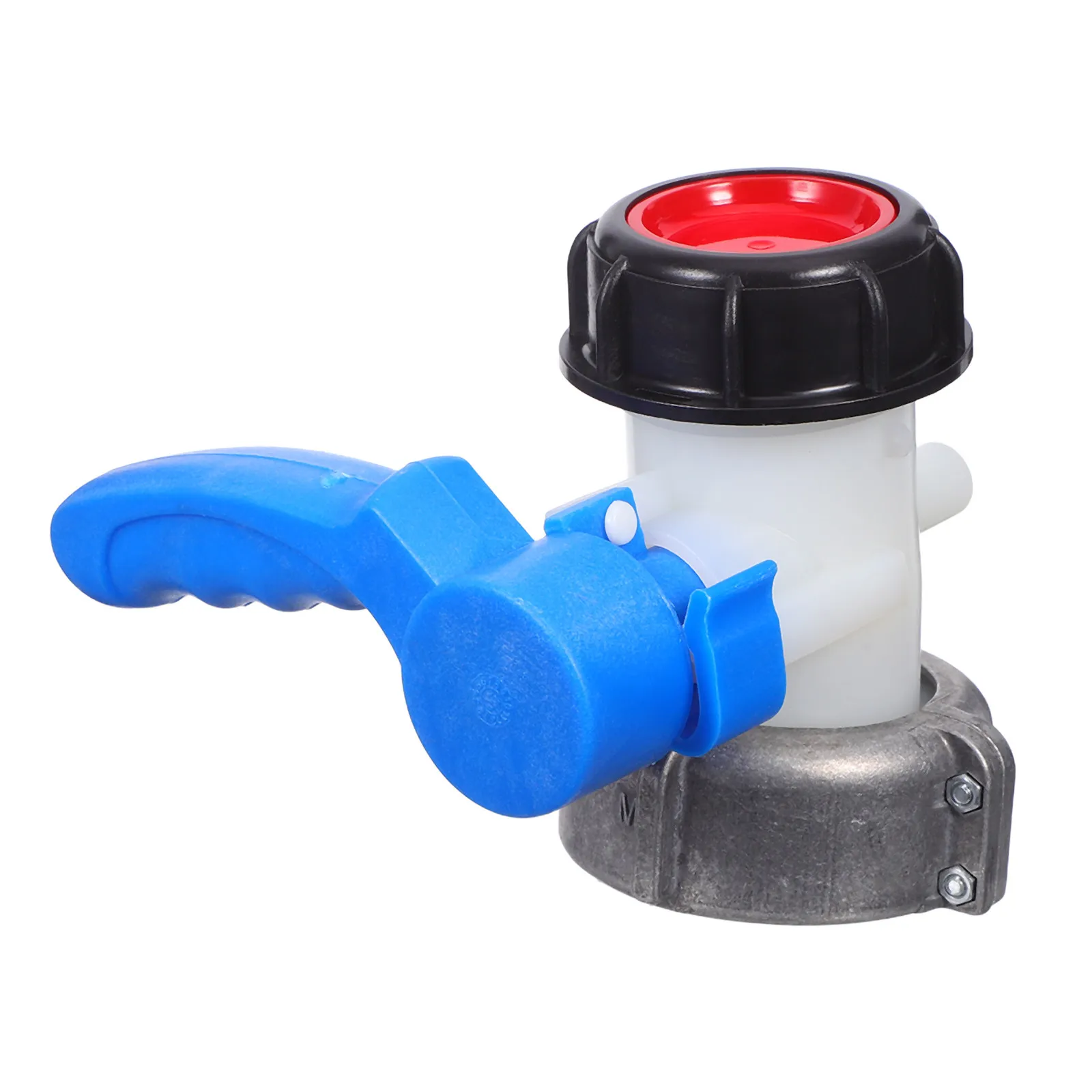 Dn50 Ibc Tote Valve Dual Mechanism 75Mm Drain Switch for 1000L Tank Industrial Agricultural Household Use Ibc