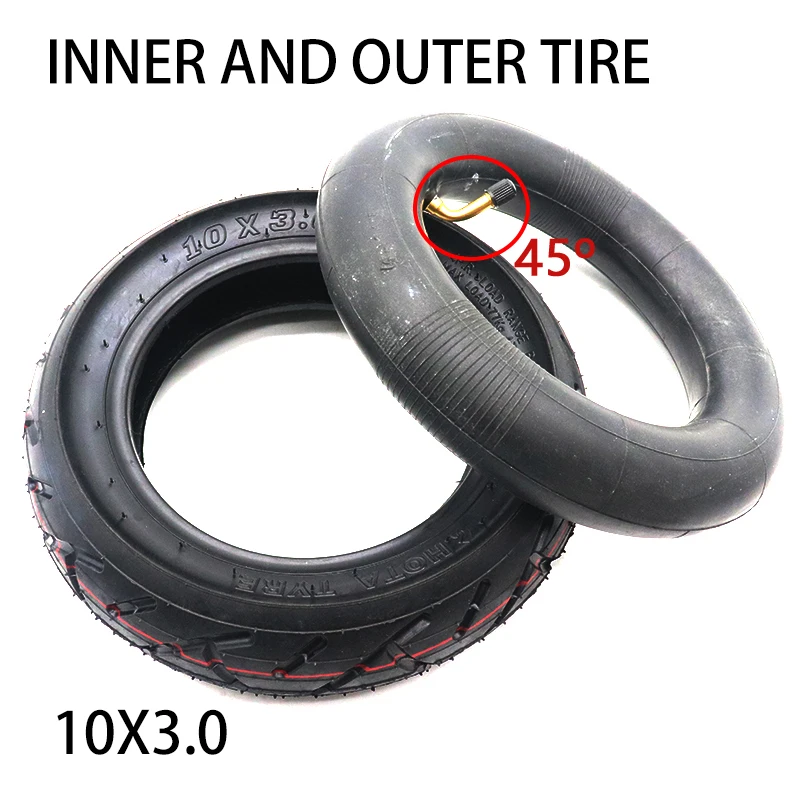 High Performance 10x3.0 Inner Outer Tire 10*3.0 Tube Tyre For  KUGOO M4 PRO Electric Scooter Go Karts ATV Quad Speedway