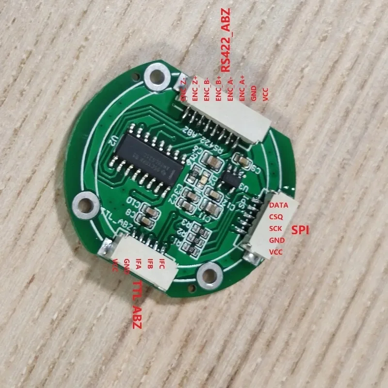 Magnetic Encoder, Angle Sensor, TLE5012B, High-precision 15 Bit, ABZ, SPI, RS422