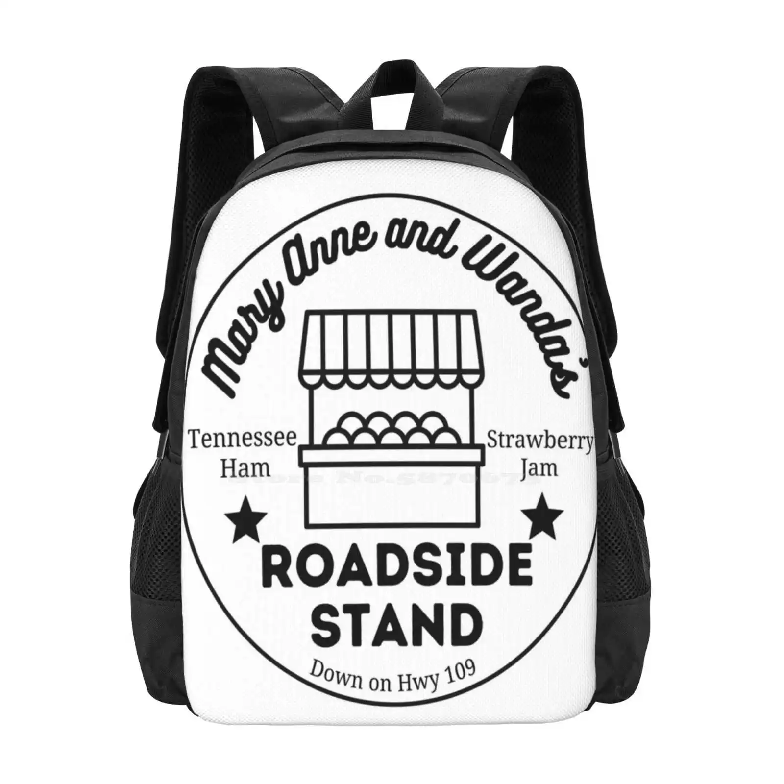 Mary Anne And Wandas Roadside Stand Dixie Chicks School Bags For Teenage Girls Laptop Travel Bags Goodbye Earl The Chicks Dixie