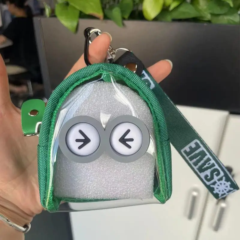 Coin Purse With Keychain Key Chain Storage Bag Pendant Earphone Storage Coin Purse Portable Wristlet Wallet Coin Purse Keychain