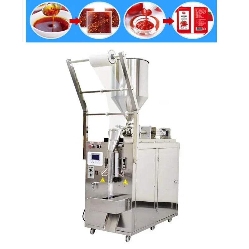 10-100ML Automatic Deterg Liquid Slime Honey Pack Filling Sachet Paste Packaging Packing Machine Machinery For Honey