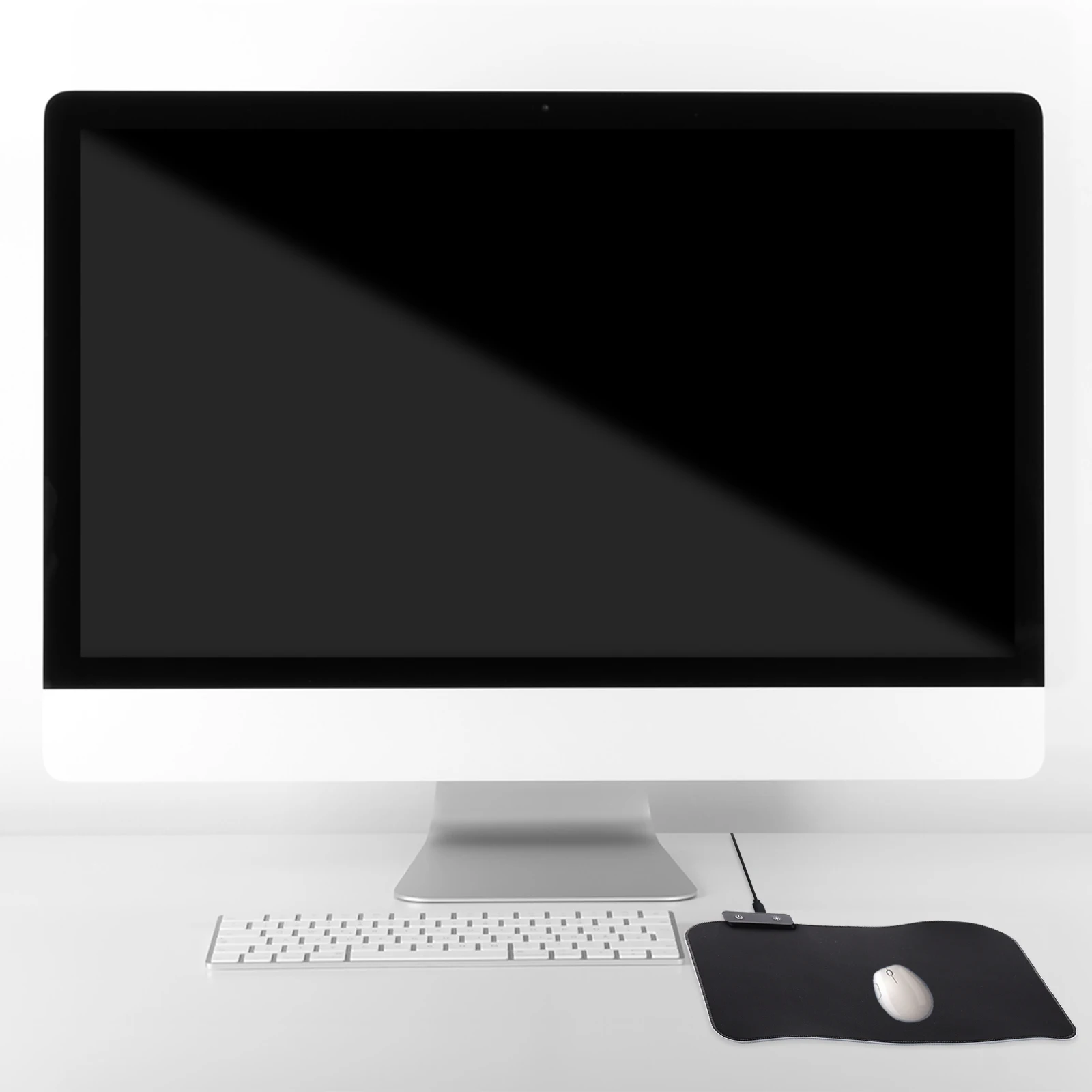 

Mouse Pad Anti slip Luminous Nonslip Computer Laptop Rubber Desk Gaming Office Supplies Wear Resistant