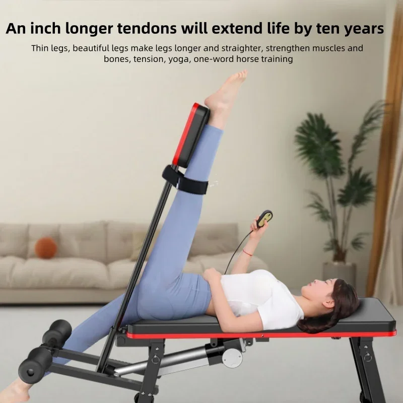 

Electric stretching bed stool multi-functional leg stretching machine automatic leg pressing one-line horse pulling of tendons