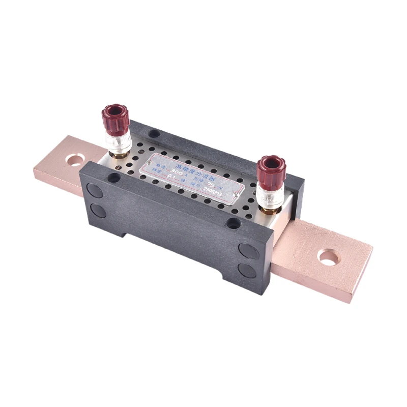 High Accuracy  Shunt 150A 250A 300A 500A  0.1% Class Level  Red CopperPrecision Metering Laboratory Specific DC Shunt Resistor