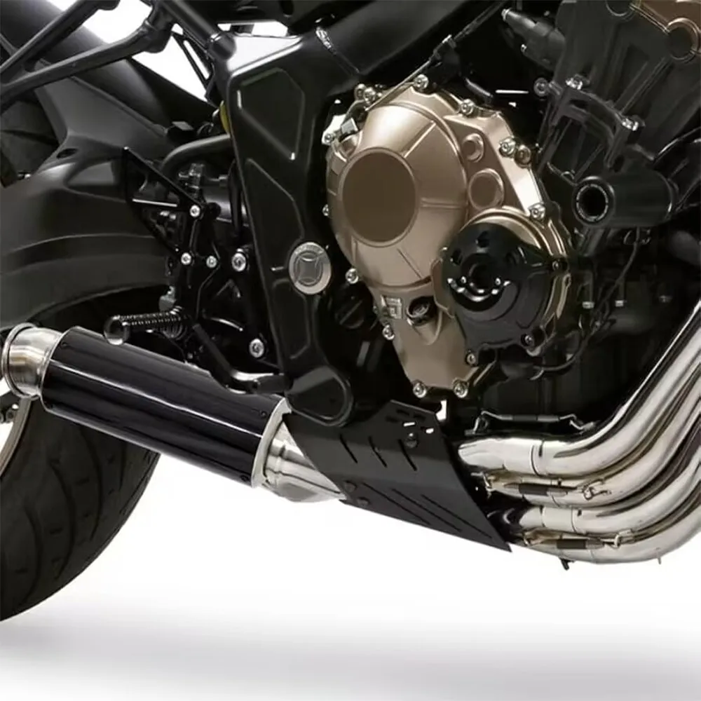 

Exhaust Pipe Guard For Honda CB650R CB 650R 2019-2021 2022 2023 2024 Exhaust Front Interface Frame Protective Shield Guard Cover