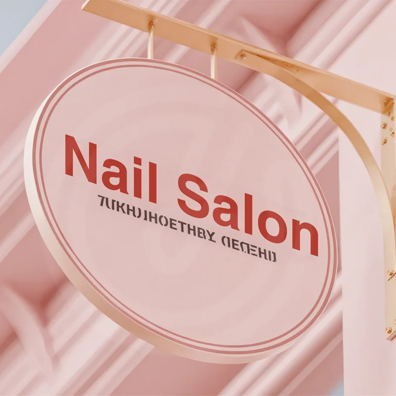 مخصص توهج Lightbox علامة الأعمال قسط شعار عرض علامات واجهة المتجر مزدوجة الوجهين LED ضوء مربع لافتات مضيئة