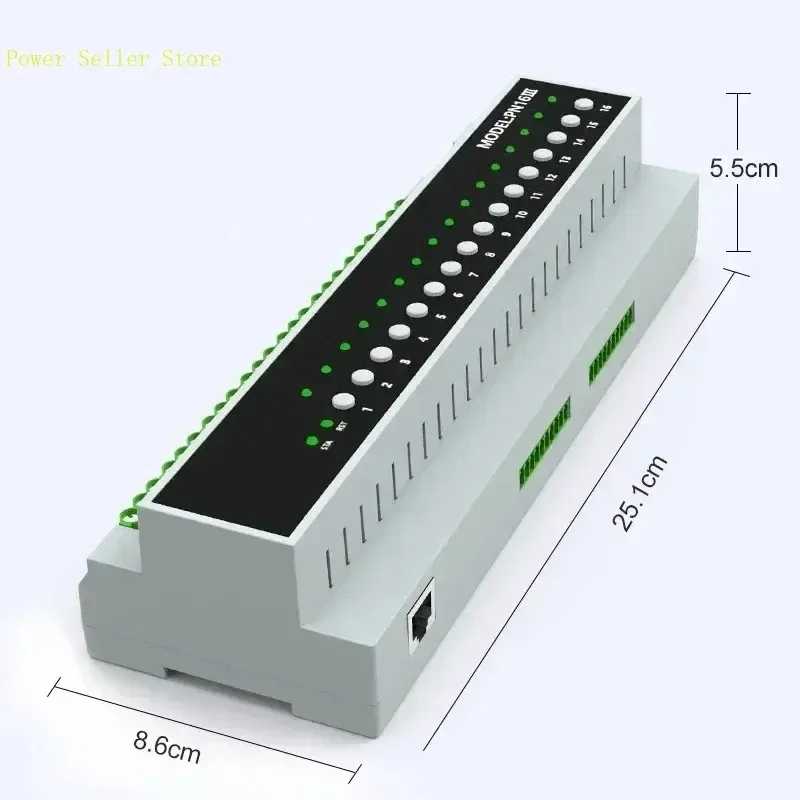 16CH Relay Switch Module 110V-240V 50A Remote Control Electric Appliance for Hotel Google Home UK Compatible