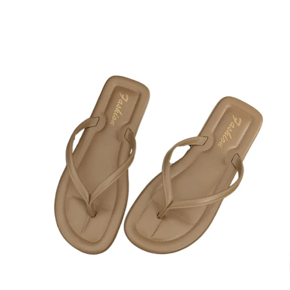 

Daily Anti-skid Women Slippers Soft Sole Casual Shoes Beach Flip Flops Beachwear PVC Summer Slides Sandals Home