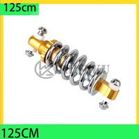 Original FLJ T11 Electric Scooter Rear Spring Shock Absorber125mm Gold 6mm High Pressure Spring Accessories