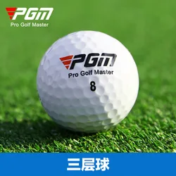 PGM 1PCS GOLF Tournament Ball Three-tier 42.7mm Game Balls Golf Practice Ball 80% Q002 Wholesale