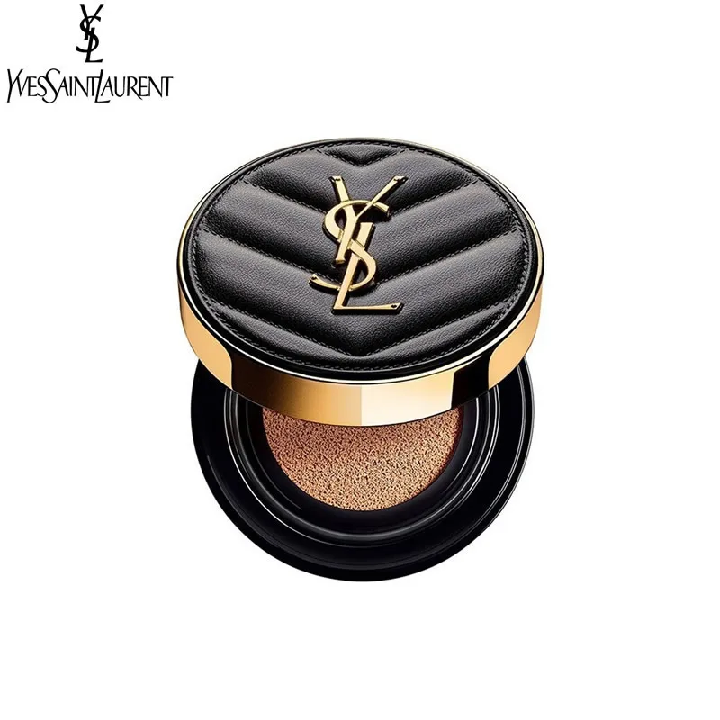 YSL Le Cushion Encre De Peau Base de Maquillaje Luminosa Mate 10 20 Larga Duración Cobertura Impecable Control de Grasa Hidratante SPF5