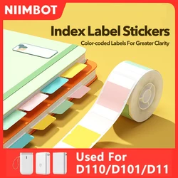 Niimbot Markings Smart Printer Thermal Label Stickers Colorful Label Sticker Waterproof For D101 D11 D110 Self-adhesive Paper