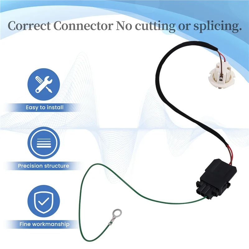 

2X 1648260007 Car Tail Light Wiring Harness For Mercedes-Benz W164 ML500 R350 R500 ML320-A97E