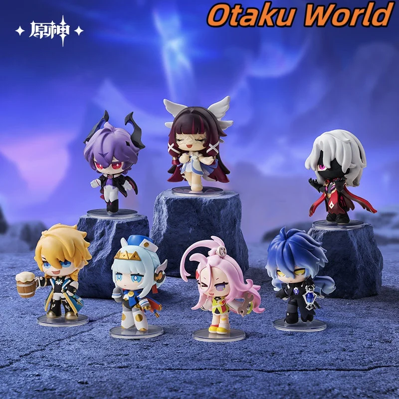 

Genshin Impact Official Merch mihoyo Original Authentic Aion Durin Varka Flins Columbina Ineffa Rerir figurine model ornament