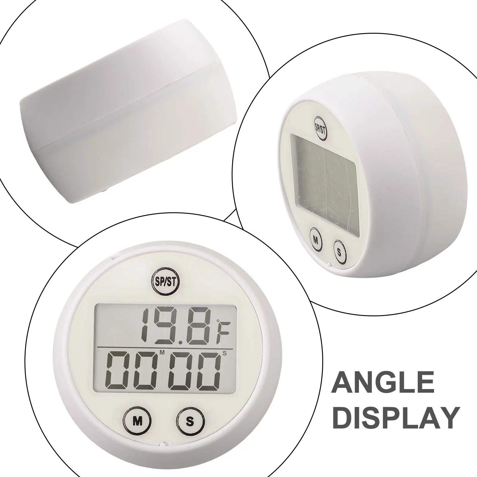 Fitness Thermometer Automatic Water Thermometer Automatic Timing Function Easy To Use About 5*5cm Post-exercise Use