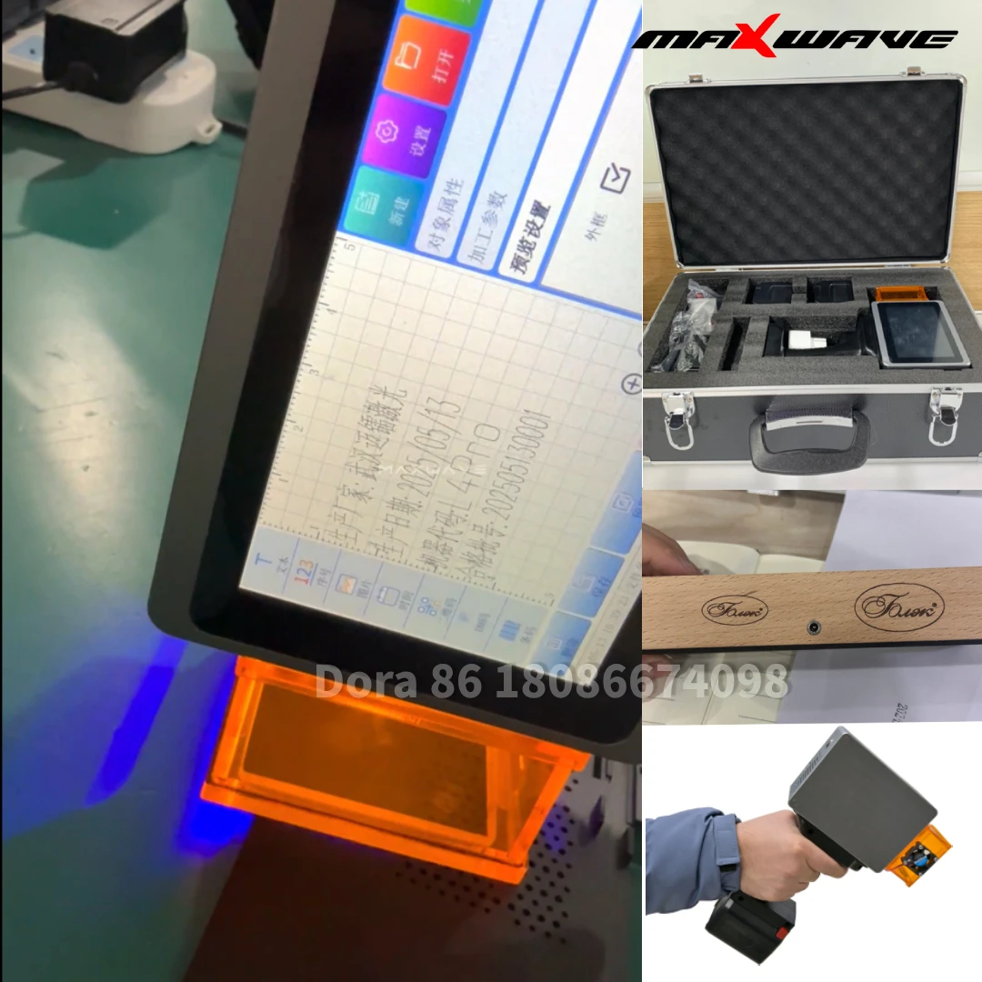 

Мини-лазерный гравер Maxwave 5 Вт, легкий QR-код, текстовая графика для дерева, металл с пластиковым покрытием, кожи