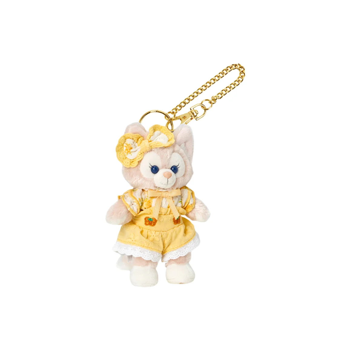 Disney 2024 Summer Duffy And Friends Collection, LinaBell Key Ring Plush Charms Shanghai Disney 13cm Tall 400060396868