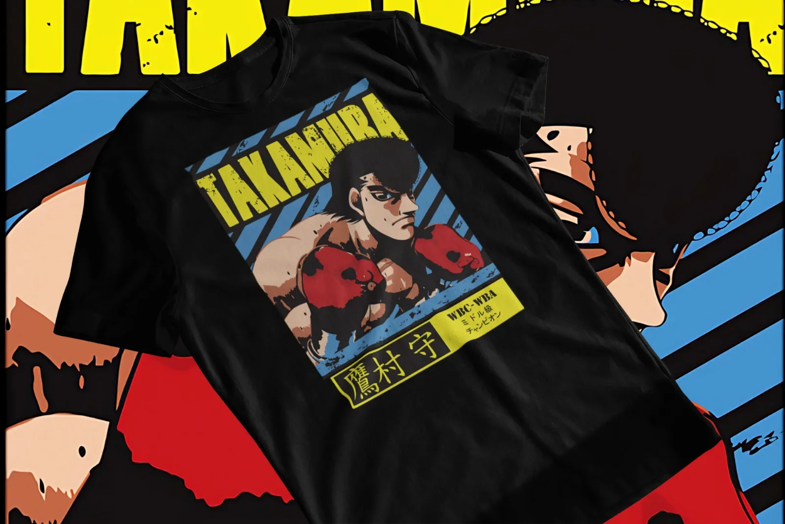 

Hajime No Ippo Takamura T-Shirt Manga Anime Tee Anime Graphic Tee All Sizes