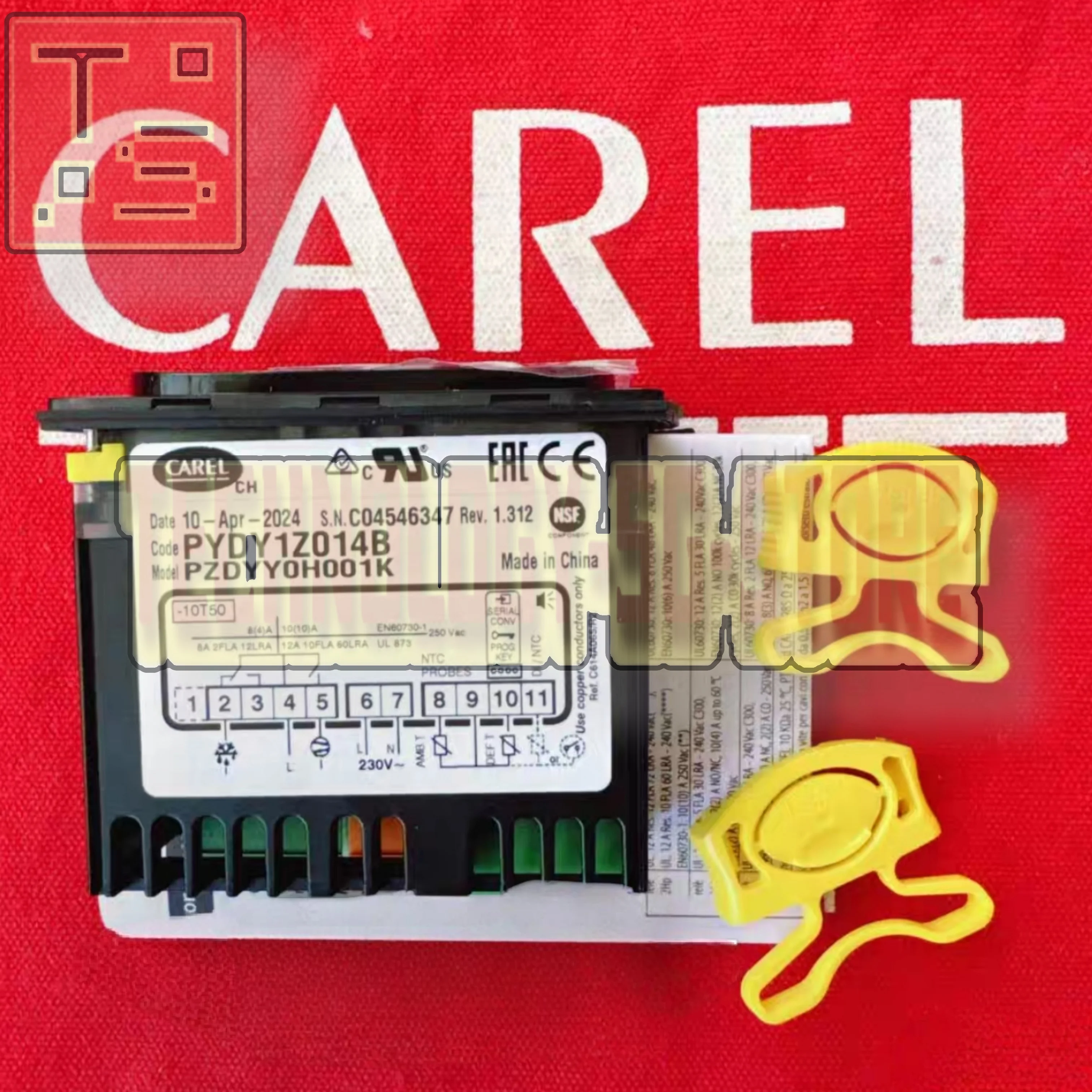 PLD01GFP00 PYBU1R0536 PZBUC0H011K PYDY1Z014B PZDYY0H001K PYGX1Z0501 PZGXS0J1 وحدة تحكم جديدة في درجة الحرارة