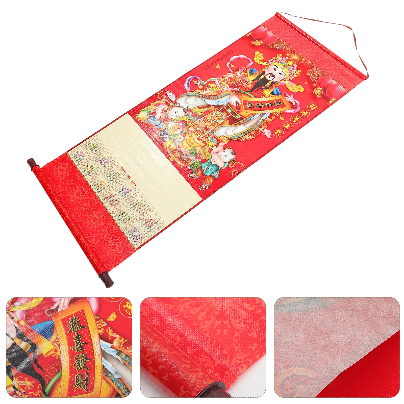 

Настенный календарь на год кролика 2023, традиционный китайский ежемесячный календарь с большой сеткой, планировщик, новогодний подарок для домашнего офиса