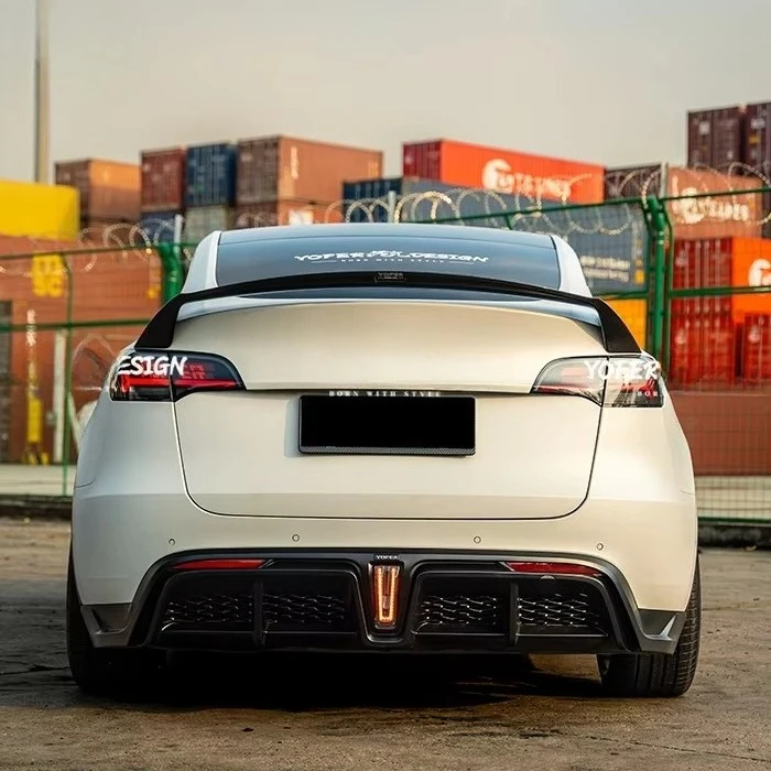 Yofer New Arrival Auto Bumpers Modified Lip Diffuser Loong MAX Accessories Parts Bodykit Car Bumpers for  ModelYcustom