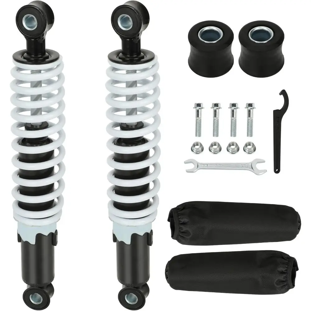 

Front Shock Absorbers Kit Compatible with 125cc 110cc Tao Tao Coolster ATV Chinese Quad 4 Wheeler, 275mm Shock for 50cc 70cc 90c