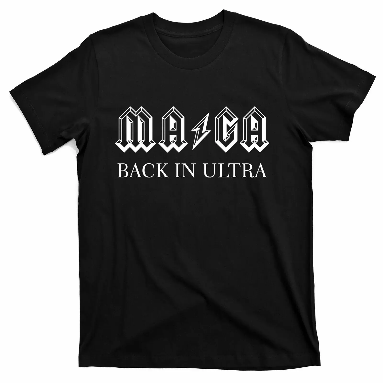 

Ultra MAGA Back In Ultra T-Shirt Men's 100% Cotton Casual T-shirts Loose Top Size S-3XL