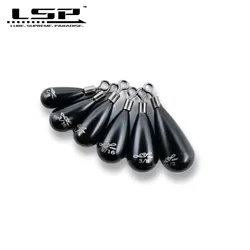 LSP Rig Tungsten Sinker Columnar Accessory Lure Fishing Sinkers Drop Fishing Accessories Black Fishing Weight Tungsten Drop Shot