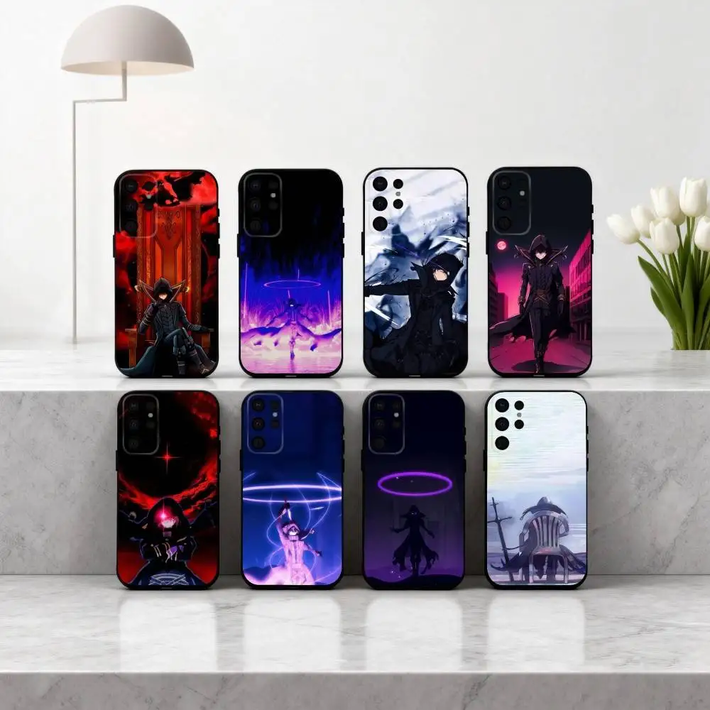 

Manga The E-Eminence in S-Shadow Phone Case For Samsung S25,S24,S21,S22,S23,S30,Ultra,S20,Plus,Others Soft Black Cover