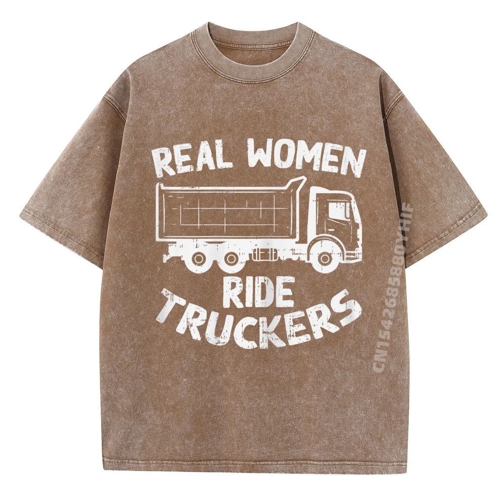Real Ride Truckers Vrachtwagenchauffeurs Vrouw Vriendin Luxe kleding Tijdelijke speciale gewassen herenkleding Chinese stijl